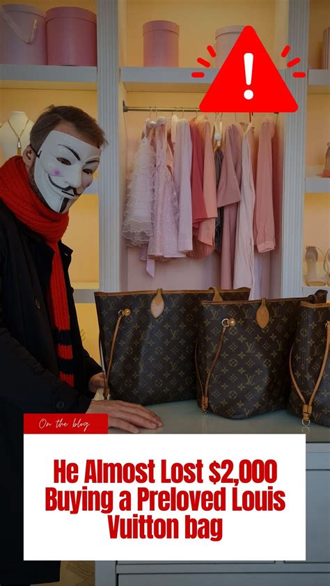 louis vuitton sells fake bag|louis vuitton bag scam.